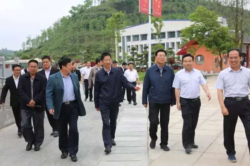 中央第七環(huán)保督察組組長馬中平到朱砂古鎮(zhèn)調(diào)研督察邊督邊改工作